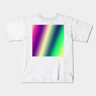 pink blue green abstract texture background Kids T-Shirt